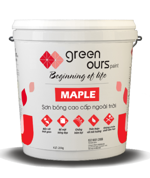 Sơn bóng cao cấp ngoài trời – MAPLE
