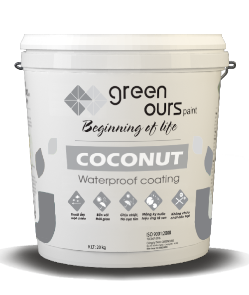 Chất chống thấm Xi măng, bê tông Coconut