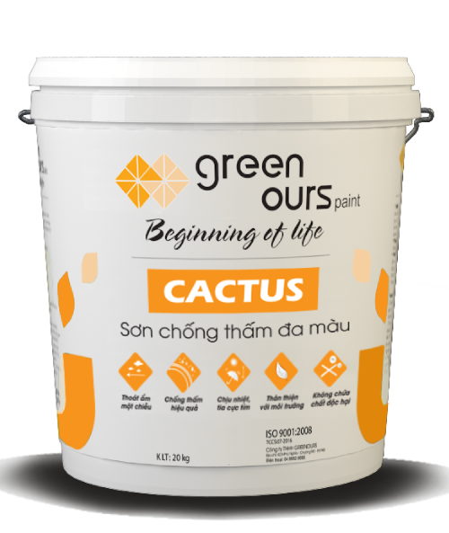 Chất chống thấm đa màu – CACTUS