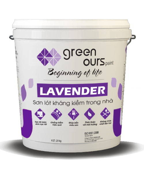 Sơn lót kháng kiềm trong nhà – Lavender